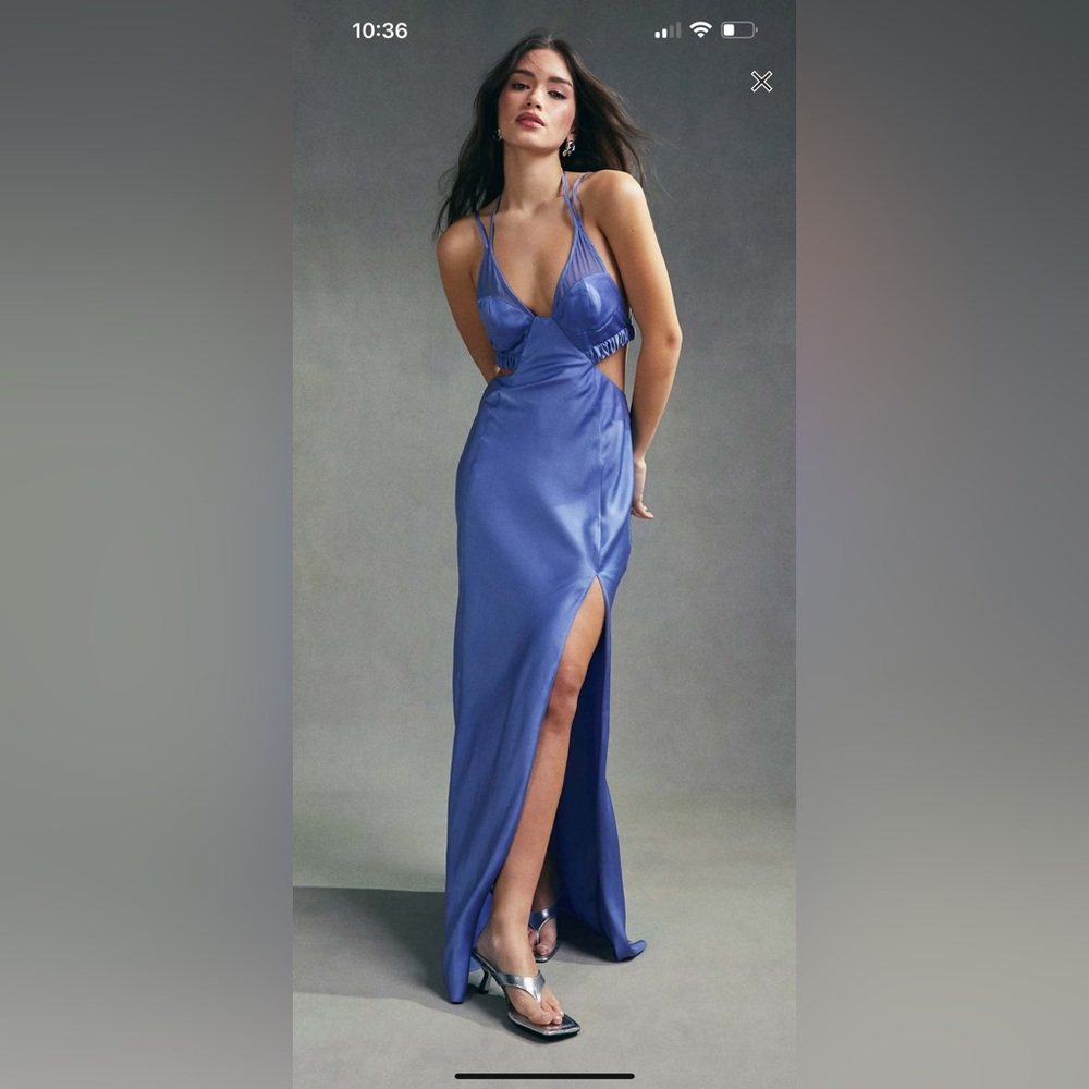 ASOS blue dress